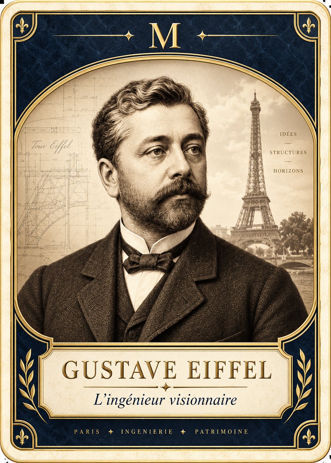 Carte Gustave Eiffel